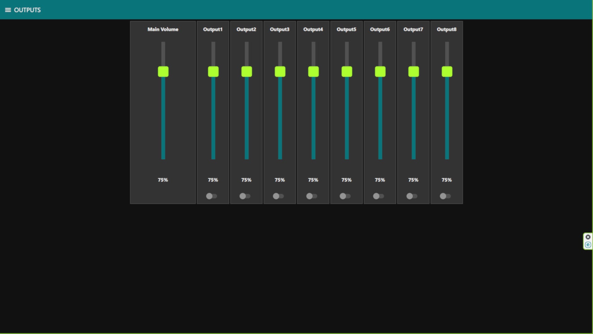 AVE Audio: AVE Digital Mixer Andante V2.0 - Remote Control